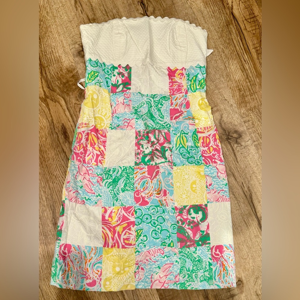 Lilly Pulitzer patch work dress